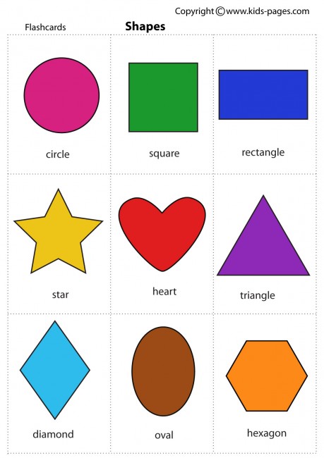 Shapes Flashcard