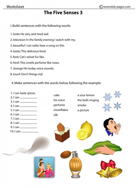 Five Sense Worksheet NEW 90 THE FIVE SENSES WORKSHEET PDF