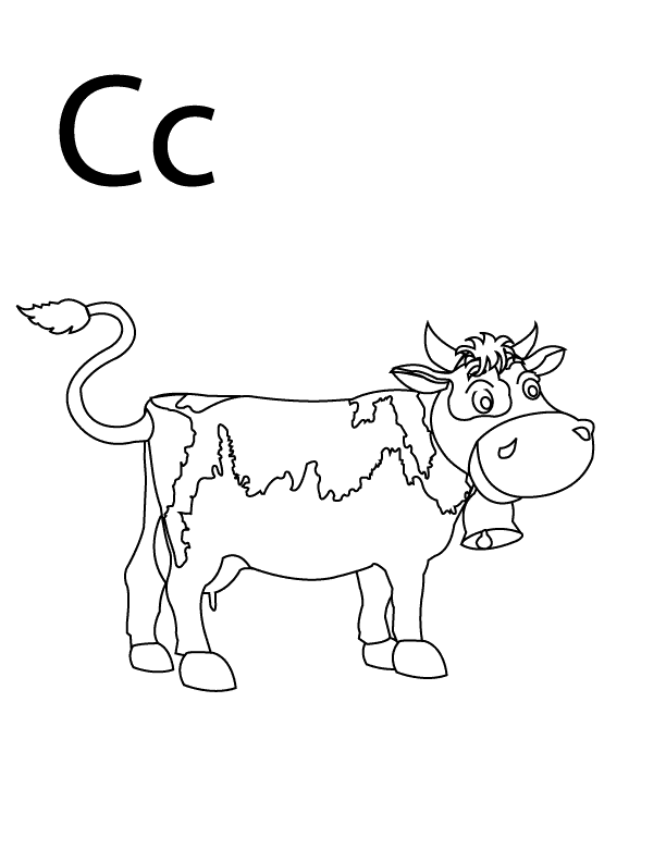 Coloring Pages Letter C