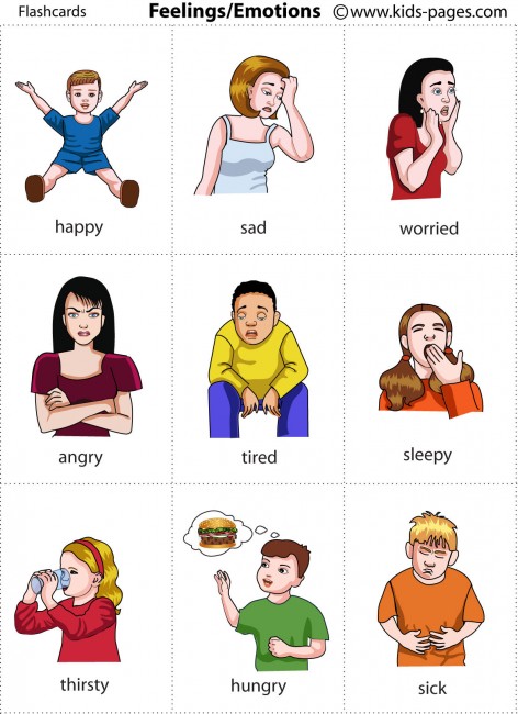 feelings flashcards download