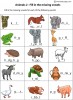 Animals worksheets